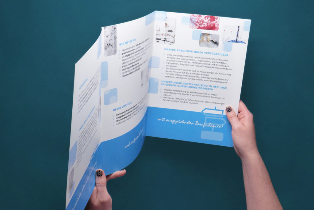 Imagefolder Kolleg für Chemie, ReDesign, Innenseite